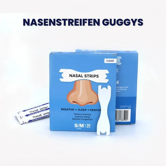 Nasenstreifen Guggys - Befreien Sie Ihre Nase und leben Sie besser!